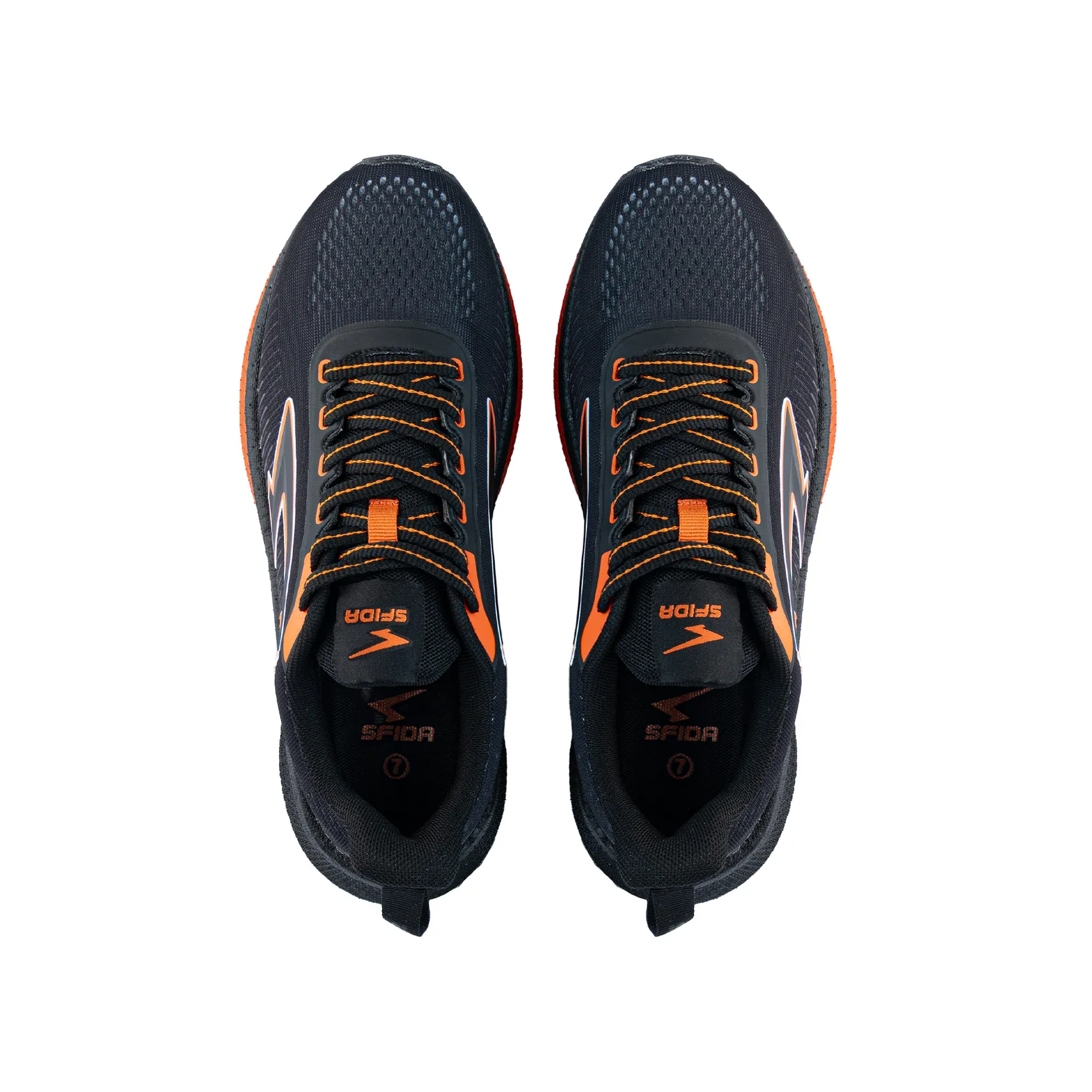 SFIDA Men's Zephyr - Black/Dark Orange