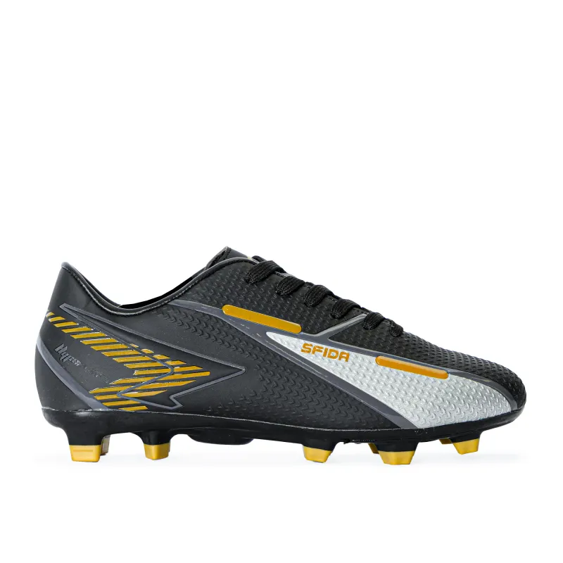 SFIDA Adult Strike - Black/Gold (Wide Fit)