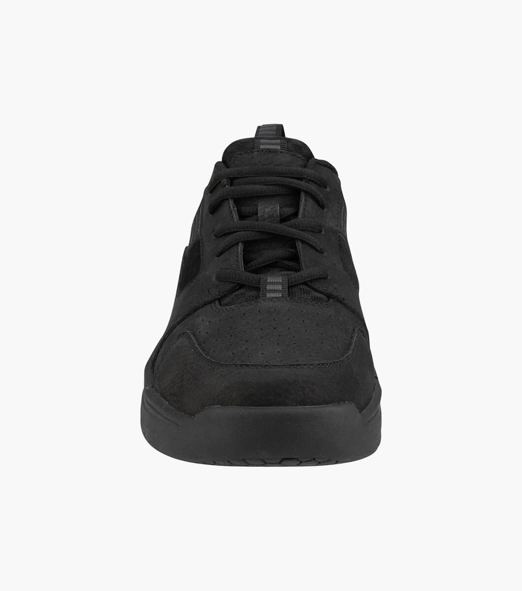 Florsheim Mac Mocc Ox - Black Tumbled (Wide EE)