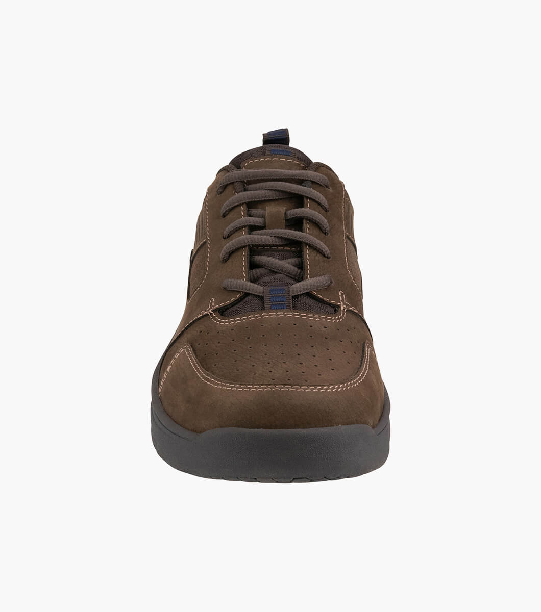 Florsheim Mac Mocc Ox - Brown Tumbled (Wide EE)