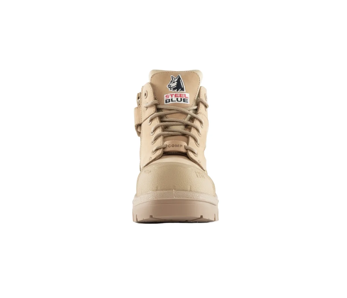 Steel Blue Women's Parkes Zip Scuff - Sand