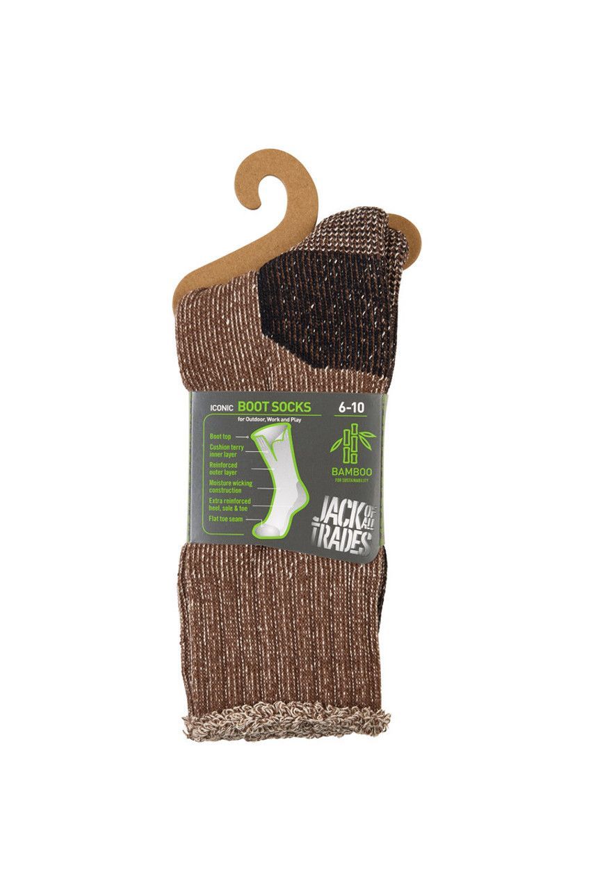 Jack of All Trades Bamboo Socks - Twisted Earth