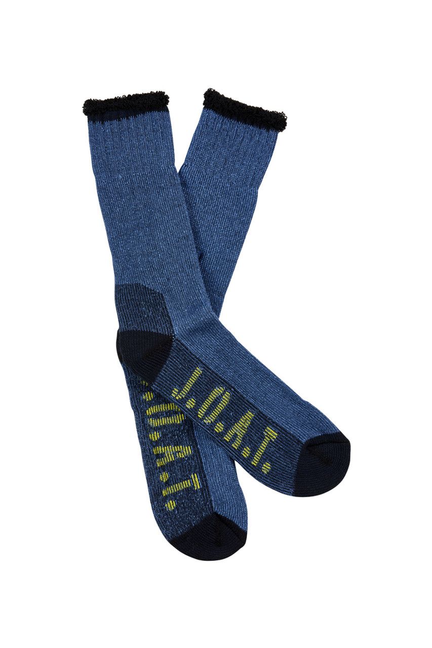 Jack of All Trades Bamboo Socks - Twisted Denim