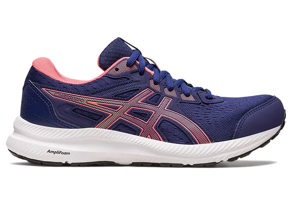 ASICS Women's Gel-Contend 8 - Indigo Blue/Papaya
