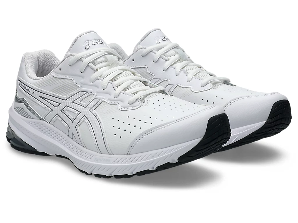 ASICS Men's GT-1000 LE 2 - White/Piedmont Grey (2E)