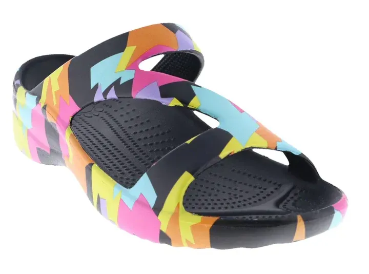 Dawgs Women's Z Sandal - Multi Black