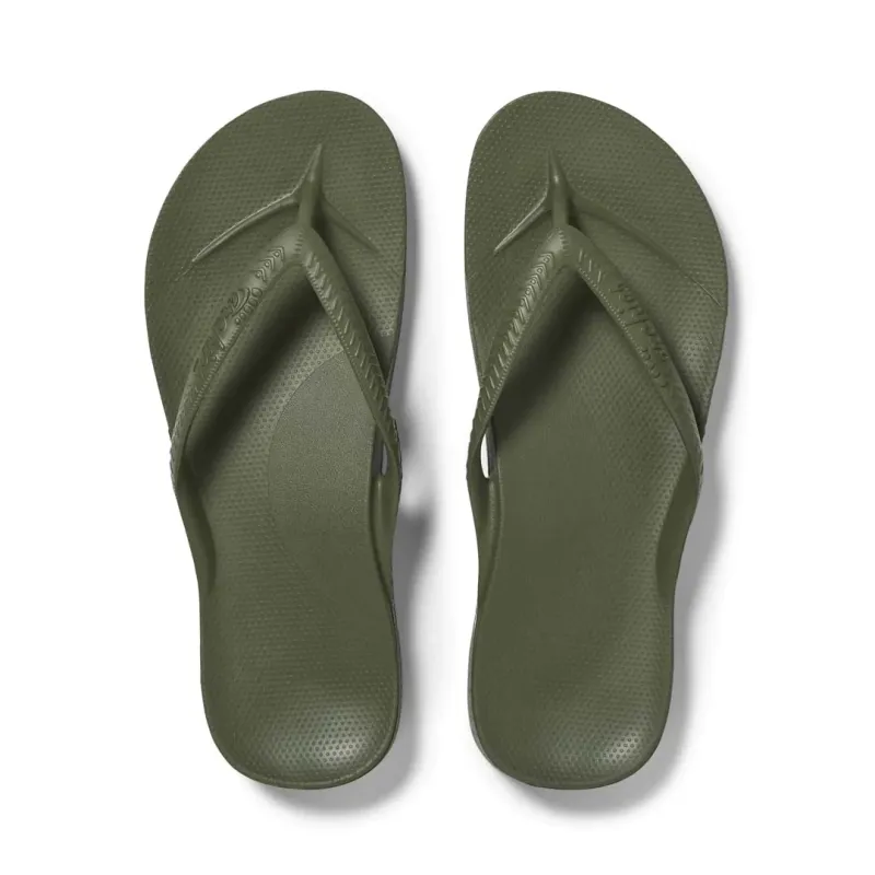 Archies Women's Thongs - Khaki
