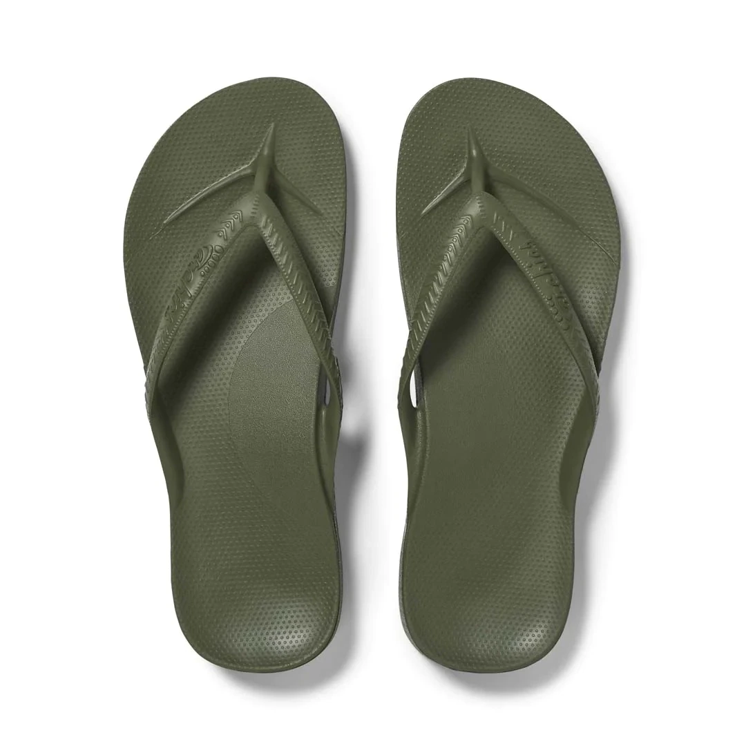 Archies Women's Thongs - Khaki
