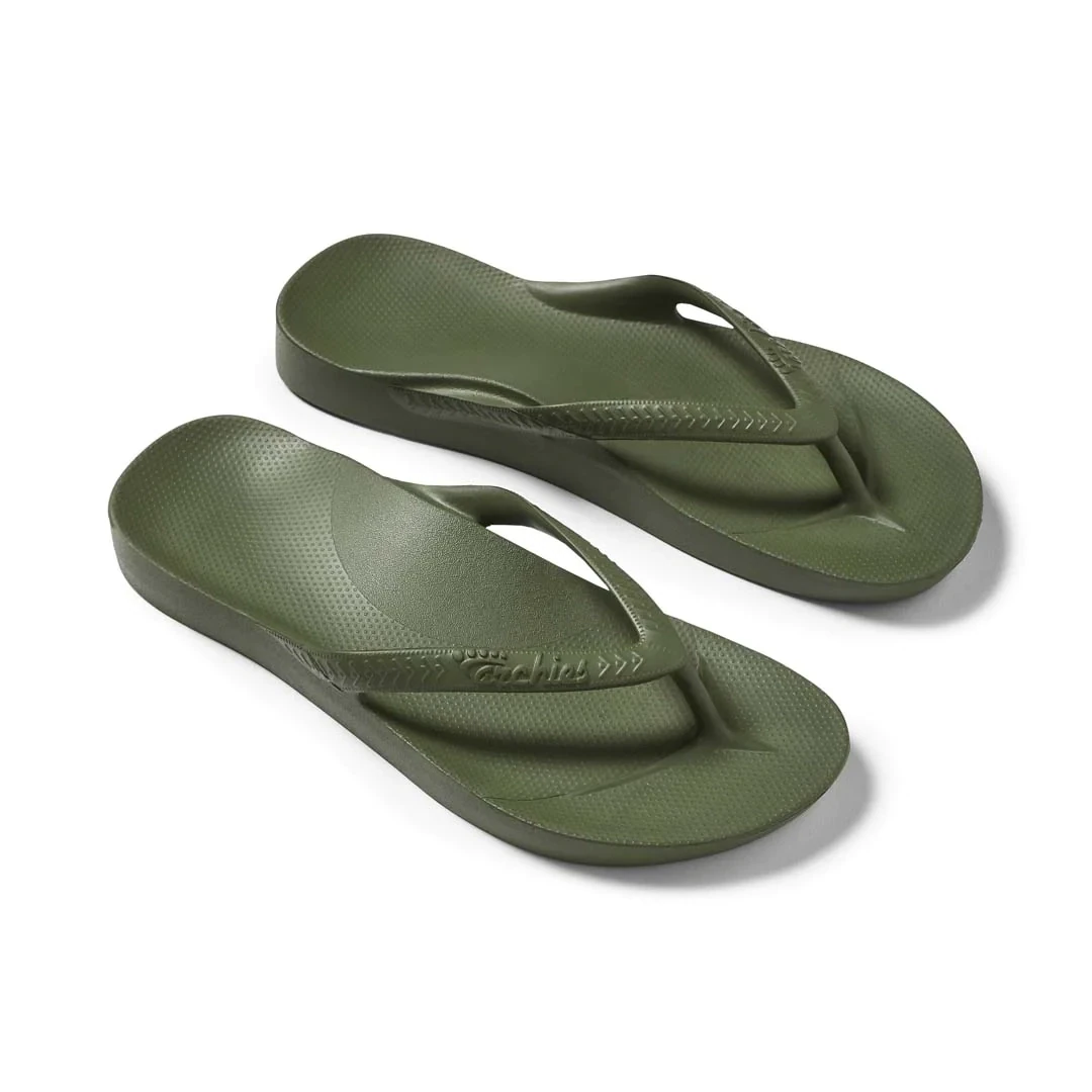 Archies Women's Thongs - Khaki