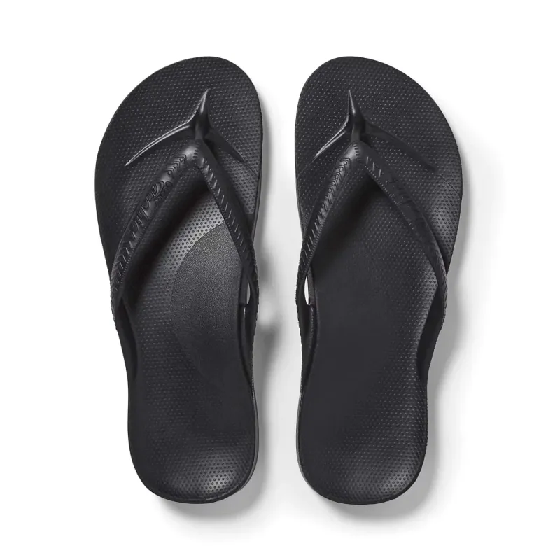 Archies Men's Thongs - Black Archies Men's Thongs - Black