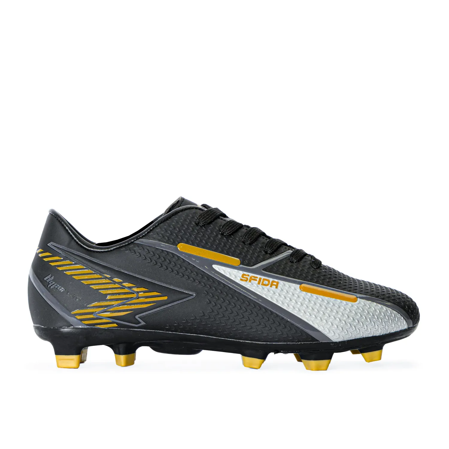 SFIDA Adult Strike - Black/Gold (Wide Fit)