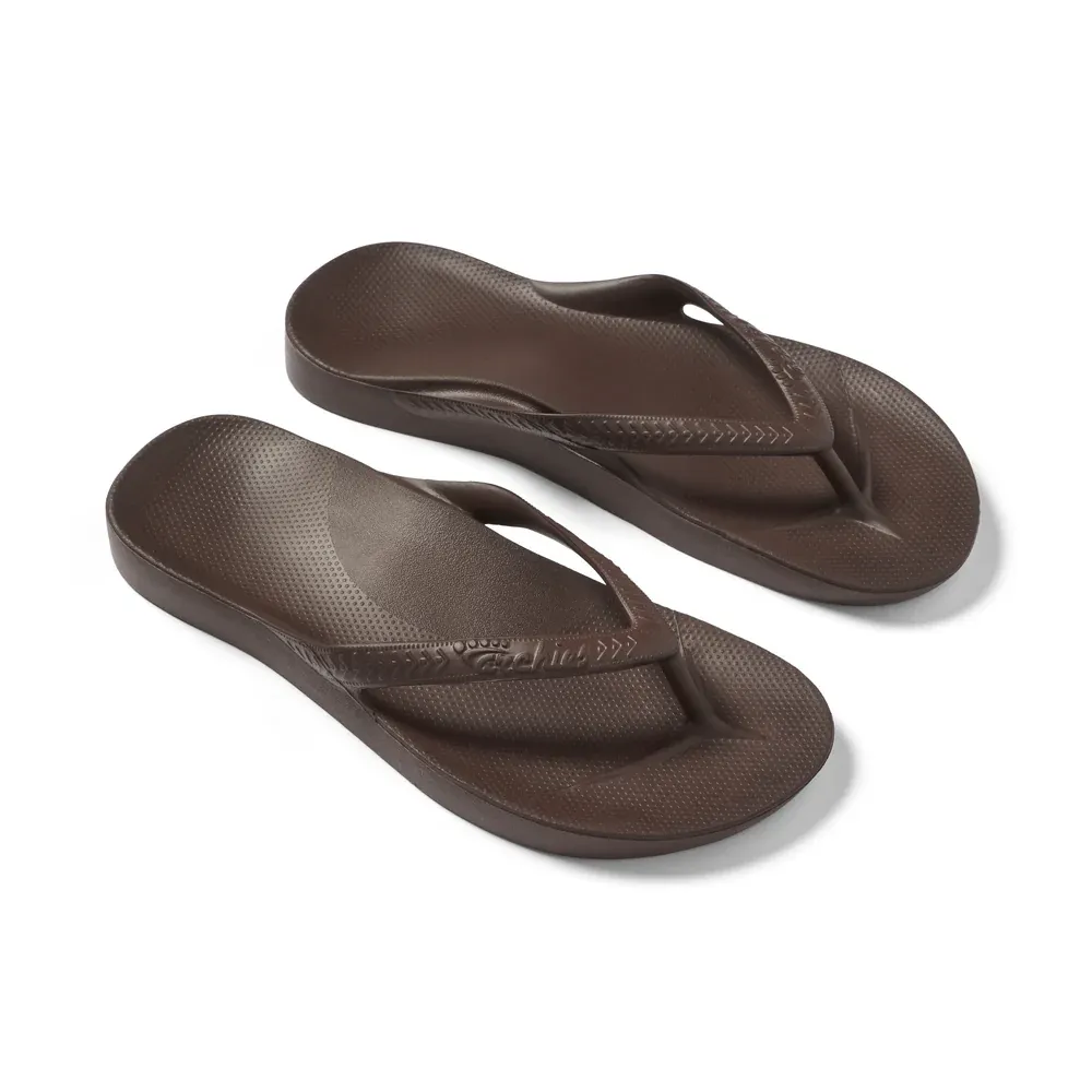 Archies Women's Thongs - Brown