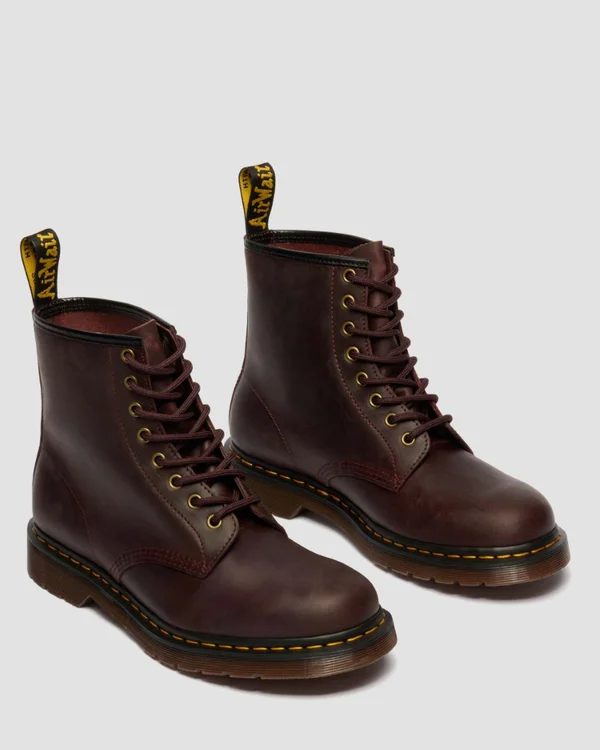 Dr. Martens 1460 Crazy Horse - Cherry Red