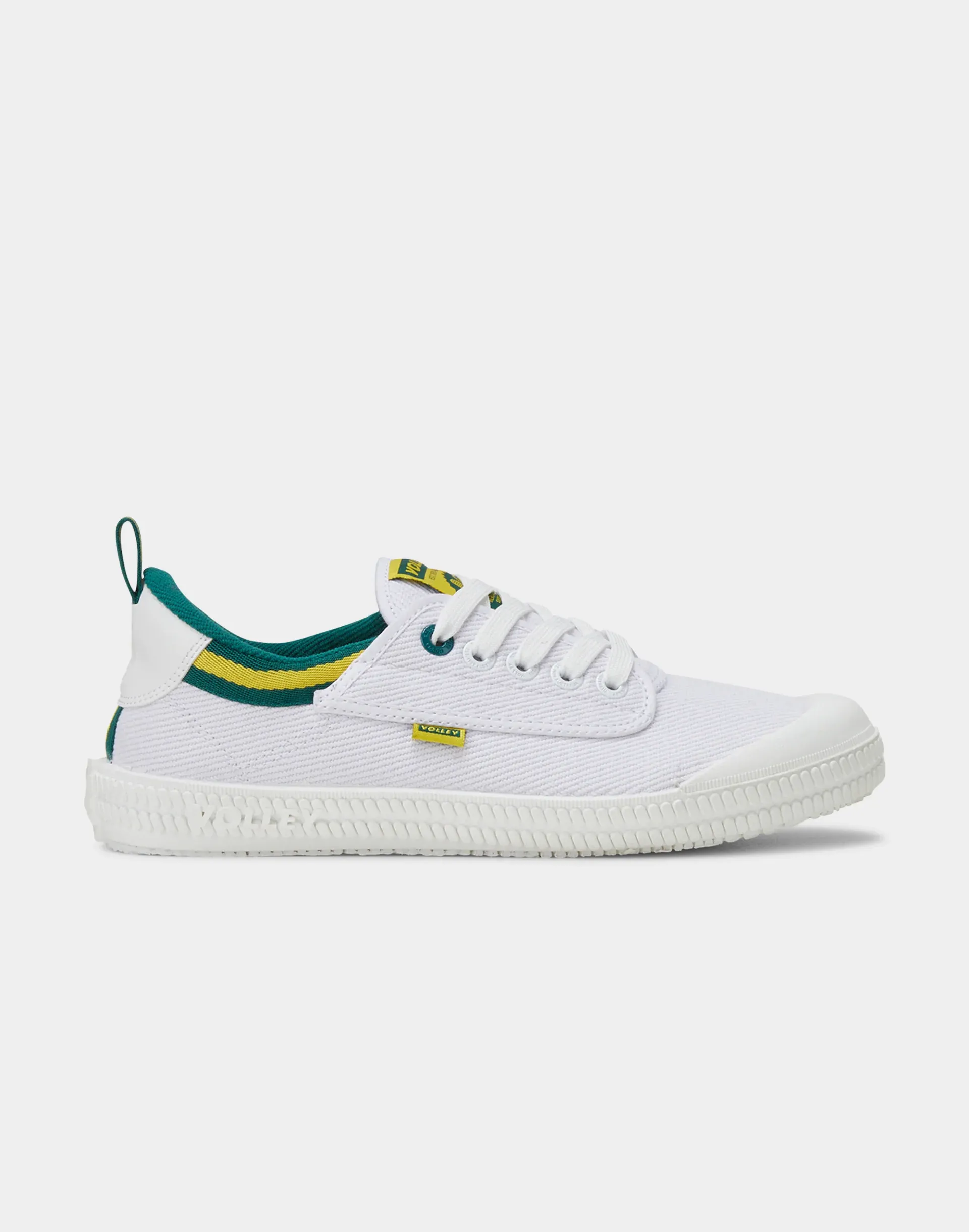 Volley Heritage Low - White/Green/Gold