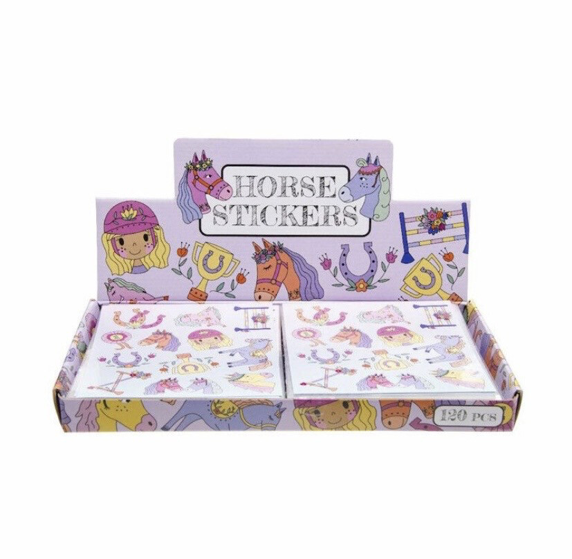 FUN STICKERS – MODEL: PAARDEN 10 stks