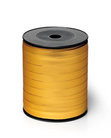 KP® - Paperlook krullint tweezijdig 10mm, Koper Per 5 Mtr