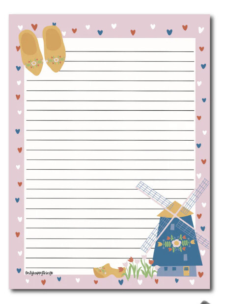 Only Happy Things - Notitieblok Holland A5