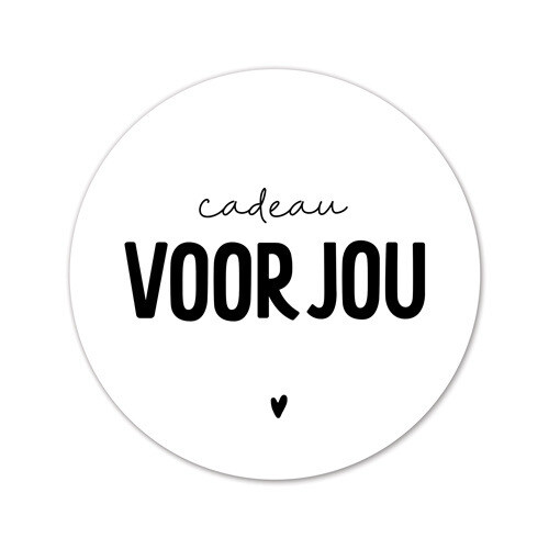 Liefz : Stickers - Cadeau voor jou Per 10 Stks