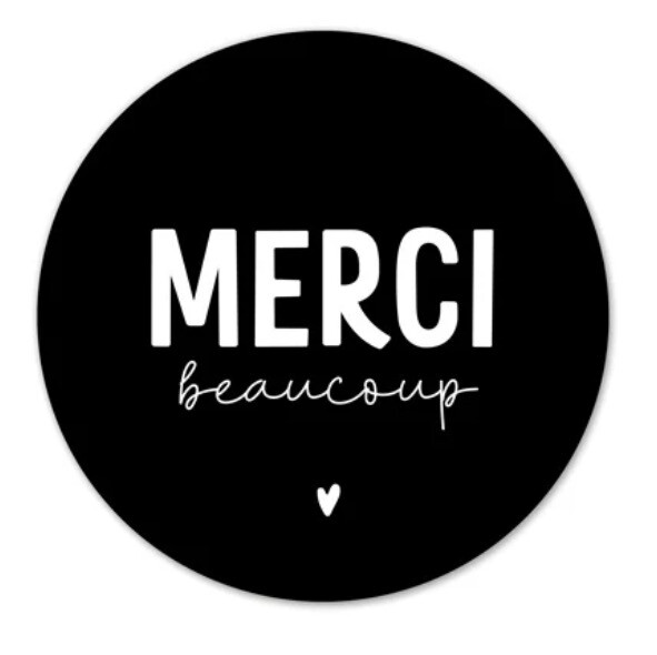 Liefz : Stickers - Merci beaucoup 10 Stks