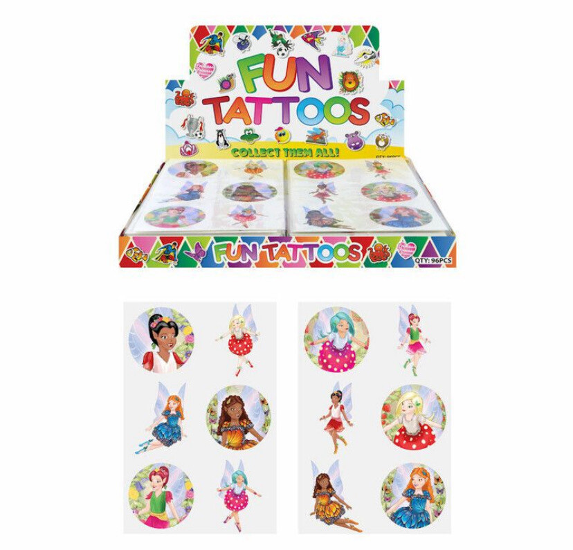FUN TATTOOS - MODEL: FEE / FAIRY 10 stks