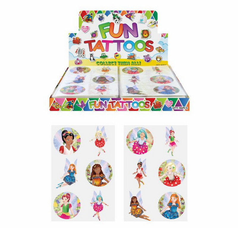 FUN TATTOOS - MODEL: FEE / FAIRY 10 stks FUN TATTOOS - MODEL: FEE / FAIRY 10 stks