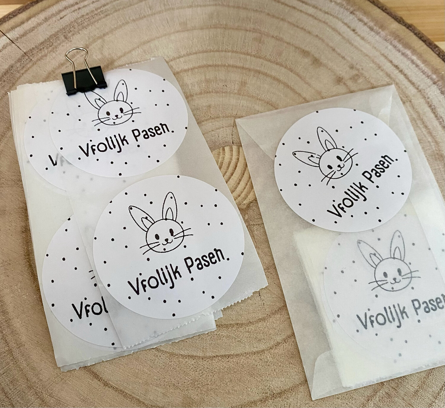 Cadeaustickers Pasen 50 mm 10 Stks