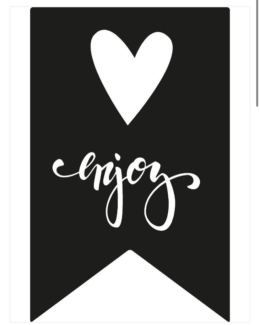 Sticker Mini Vaantje Enjoy 10 Stks