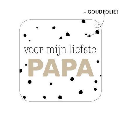 Kp Cadeausticker Voor Mijn Liefste Papa