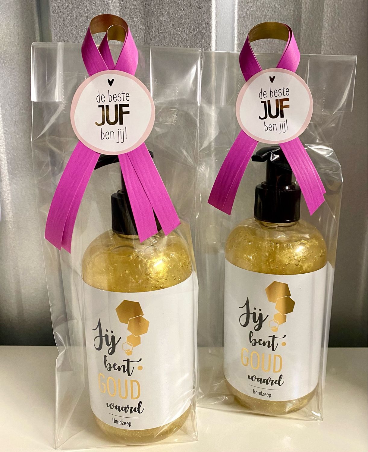 Love By Anne Handzeep “jij bent goud waard” Juf ! 300 ml
