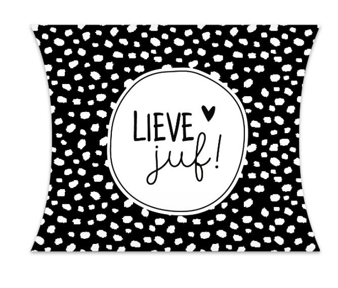 Cadeau - KP Design Gondeldoosje Lieve Juf