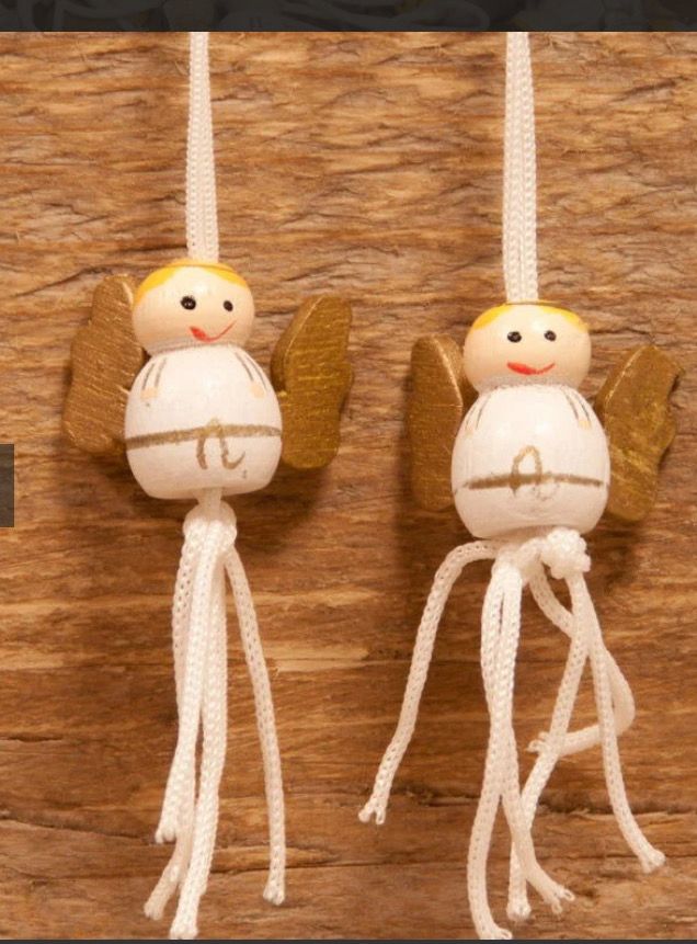 Geluksengel met vleugels Goud Per Stuk
