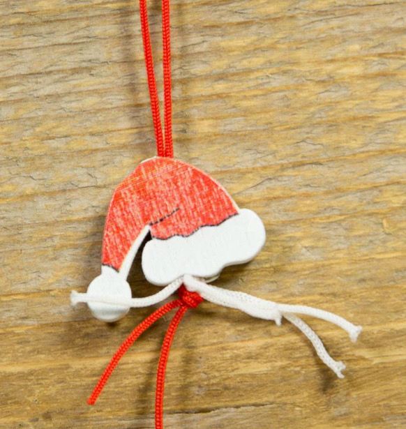 Gelukshanger Kerstmuts Per Stuk