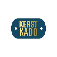 Kp Cadeulabel Ovaal Kerstcadeau 40x72 mm