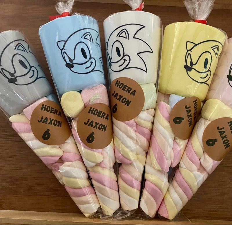 Voorbeeldtraktatie Beker Sonic Spekken