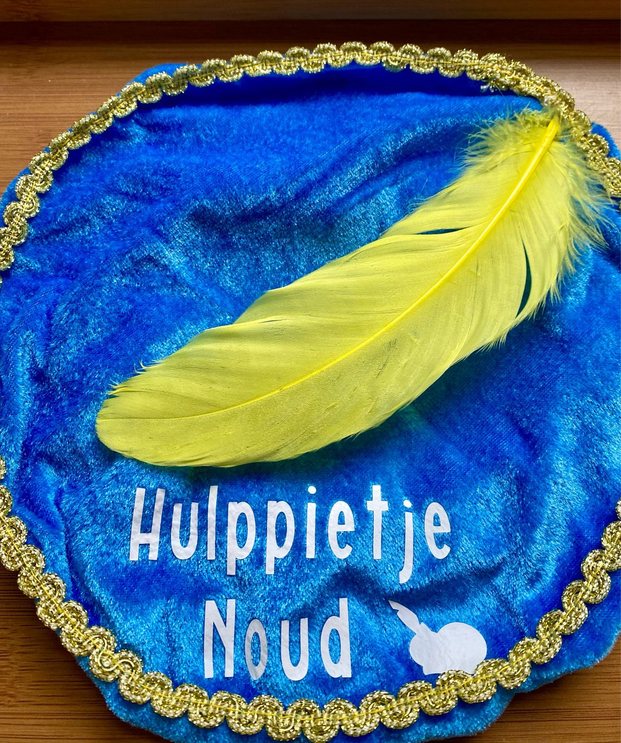 Hulppietjes Muts Blauw Met Naam