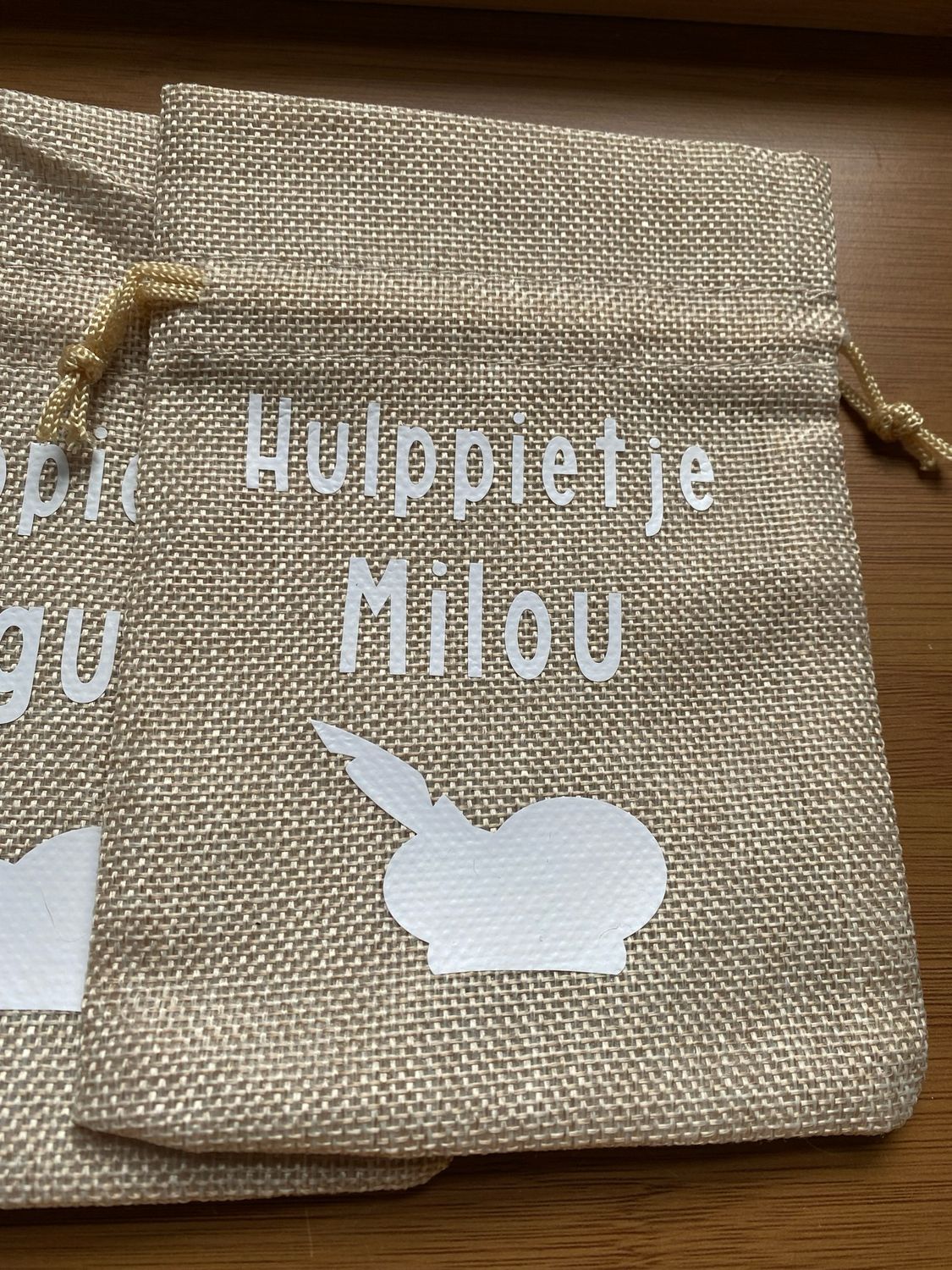 Hulppietje Pepernoten Zakje Met Naam