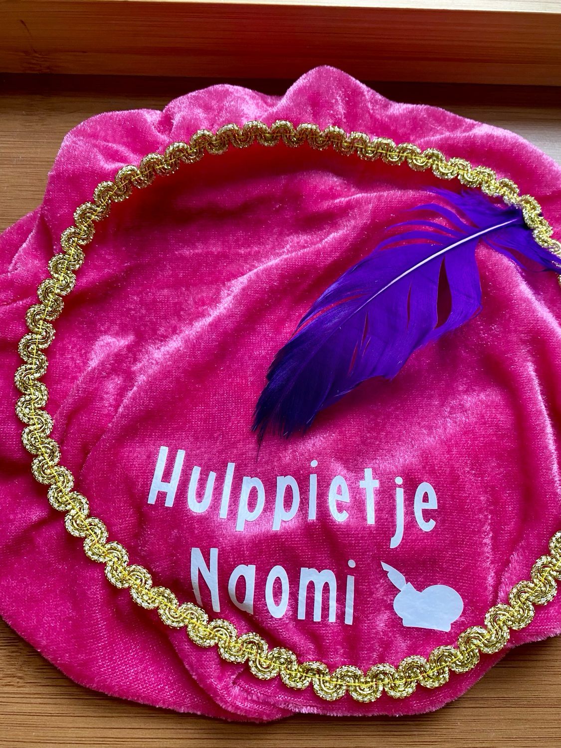 Hulppietjes Muts Roze Met Naam
