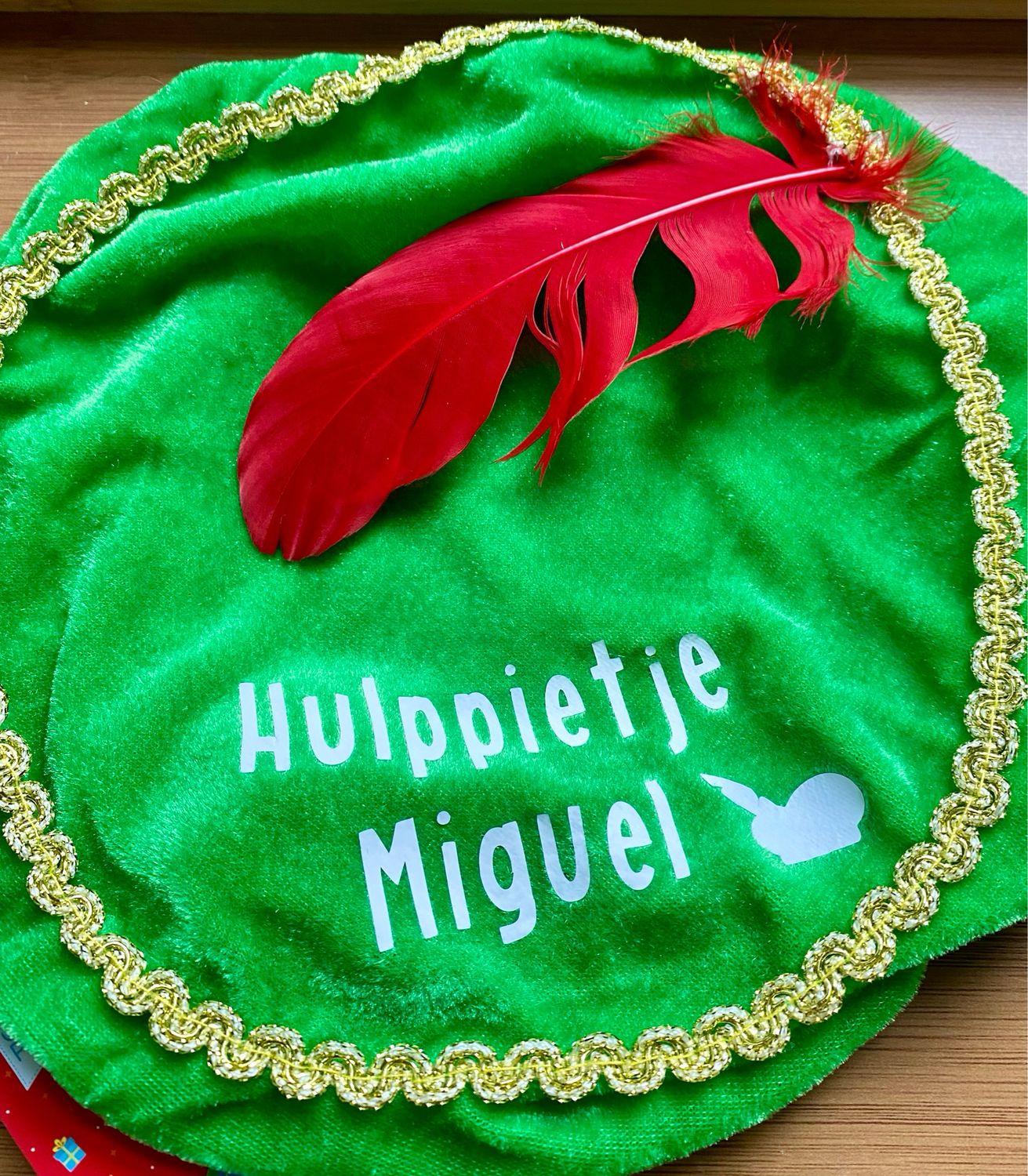 Hulppietjes Muts Groen Met Naam