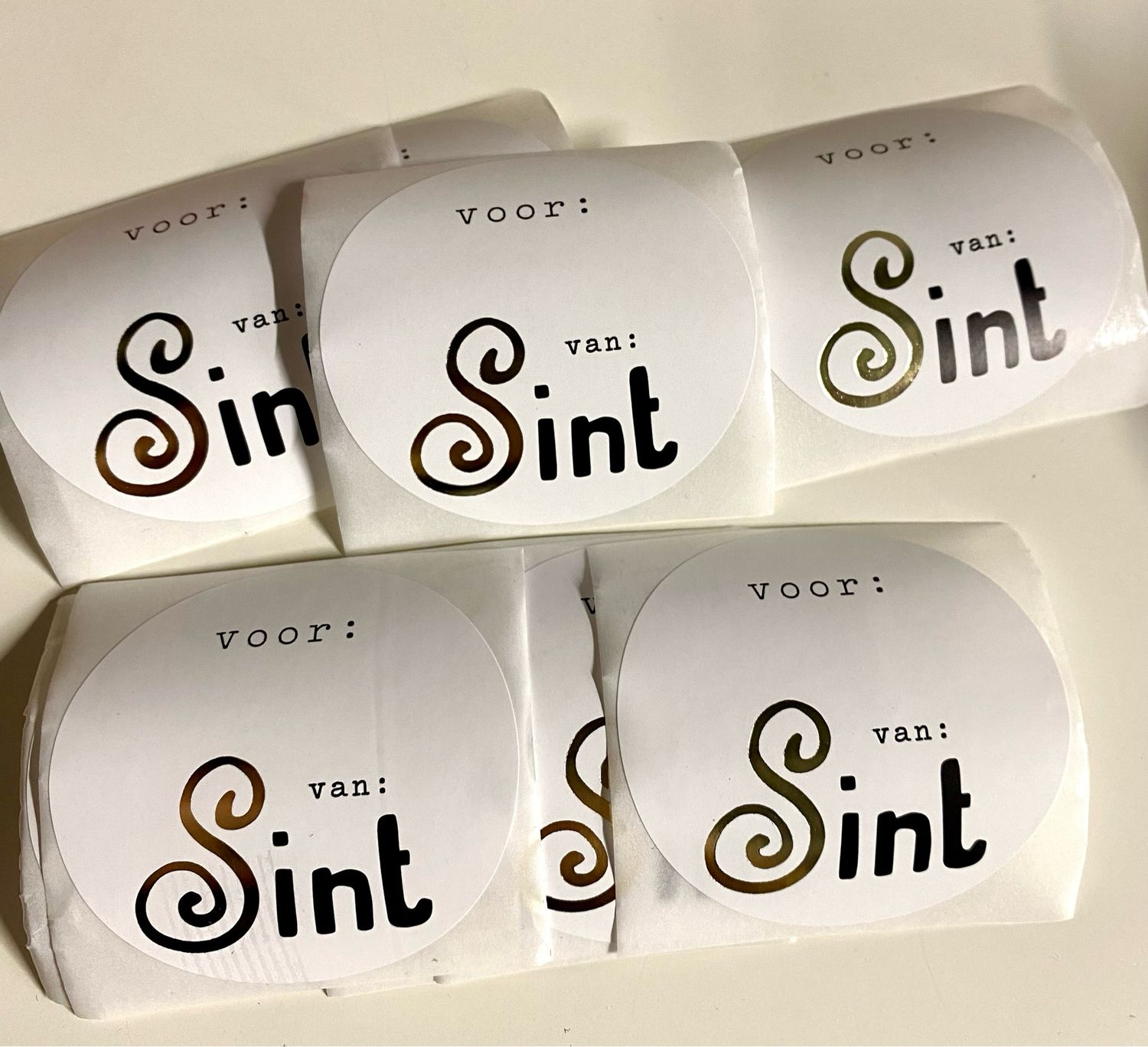 KP® Stickers - Voor: Van Sint 10 Stks Xl