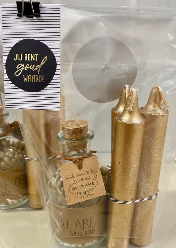 You Are Solid Gold Cadeaupakket Pot Lucifers