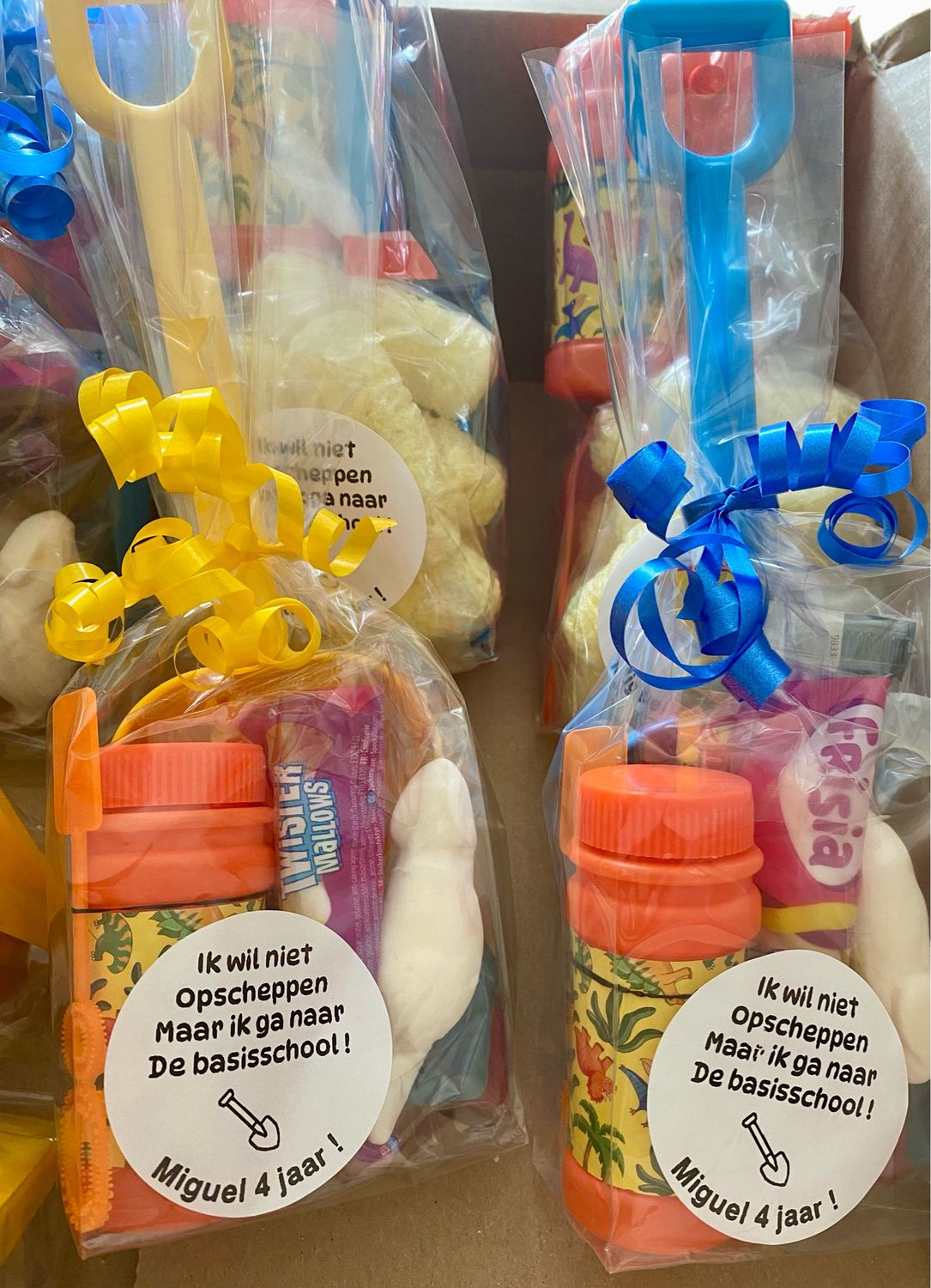 Voorbeeldtraktatie Opscheppen Basisschool