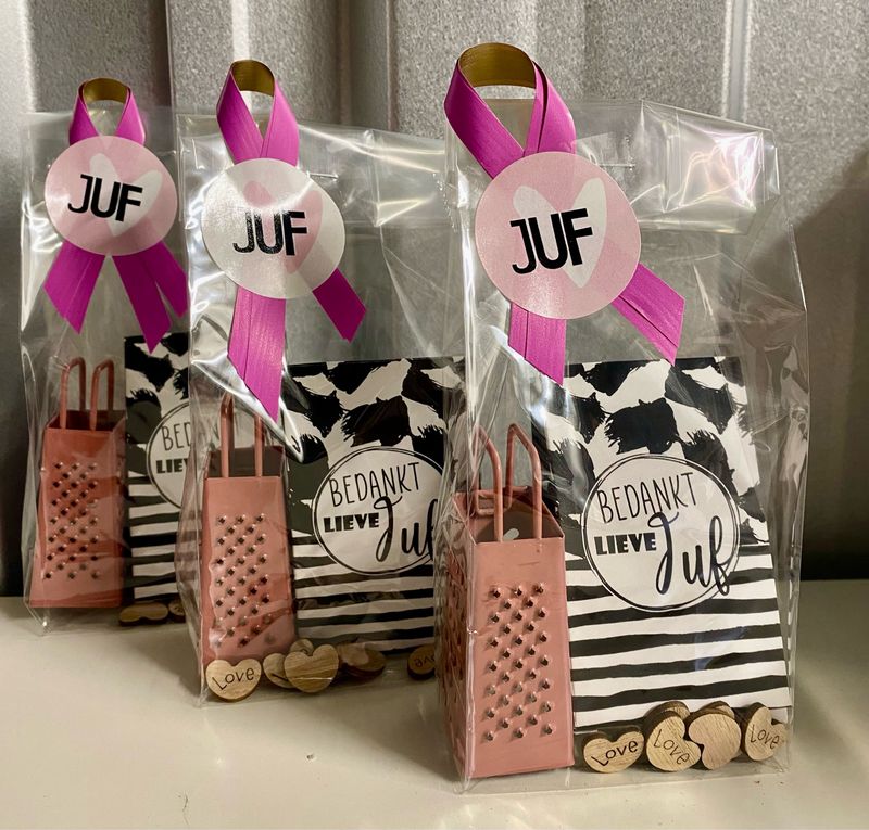 Silly Beads Cadeausetje Amberblokjes Bedankt Lieve Juf
