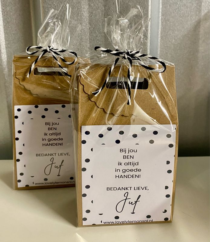 Cadeausetje Zeepje In Goede Handen Juf