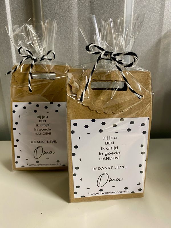 Cadeausetje Zeepje In Goede Handen Oma