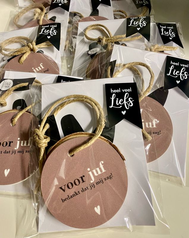 Seq Lifestyle Hanger Ansichtkaart - Voor juf bedankt dat jij mij zag ! Seq Lifestyle Hanger Ansichtkaart - Voor juf bedankt dat jij mij zag !