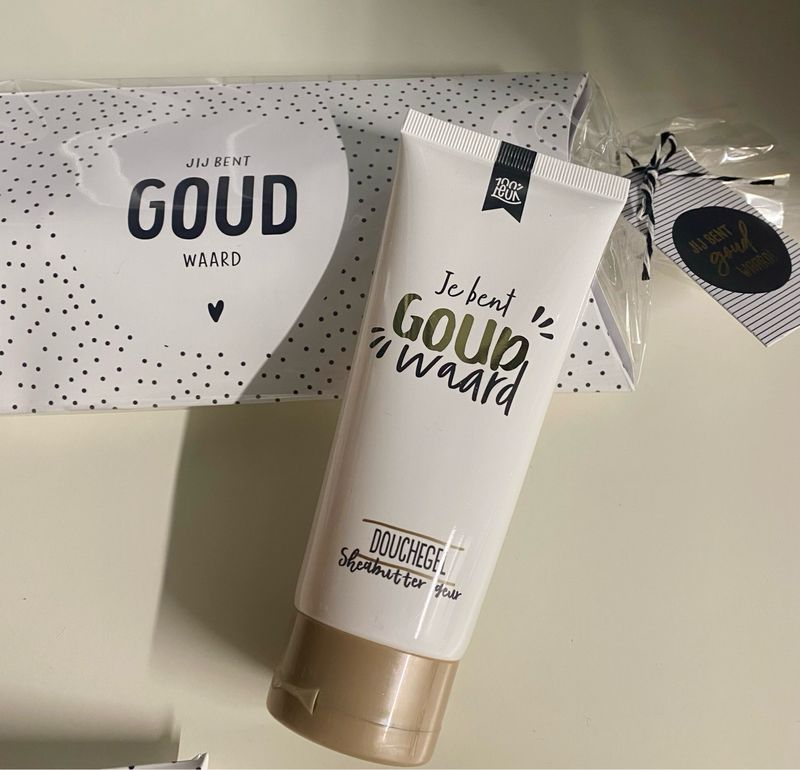100% Douchegel – Goud Waard In Gondeldoosje 100% Douchegel – Goud Waard In Gondeldoosje
