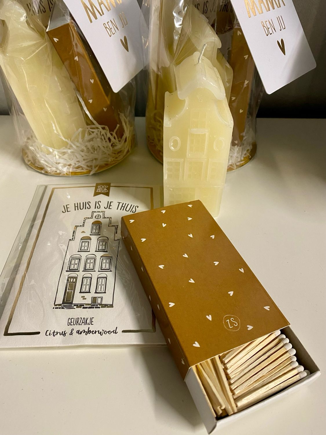 Cadeaupakket Thema Gevelhuisje Moederdag
