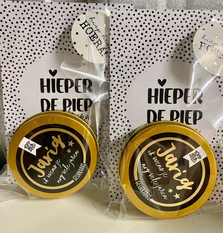 100% Leuk Geurkaars – Geurkaars – Jarig