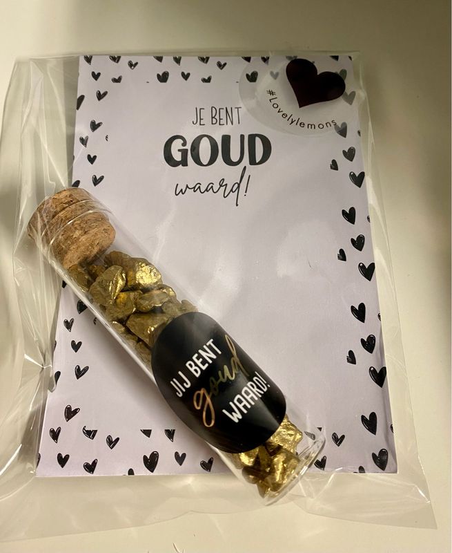 Jij Bent Goud Waard Buisje “Goud”