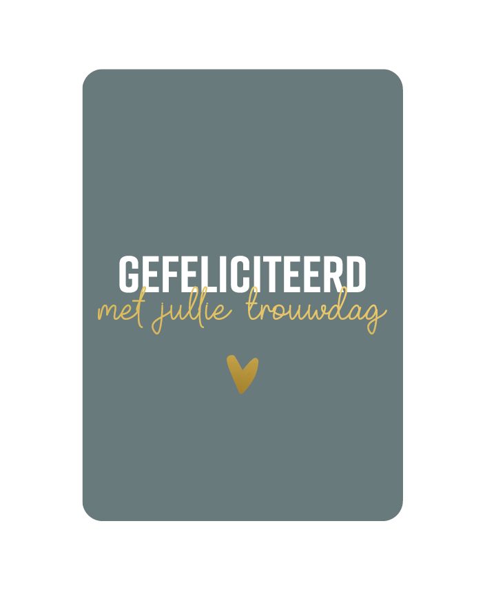 KP® Wenskaarten - Gefeliciteerd met jullie trouwdag KP® Wenskaarten - Gefeliciteerd met jullie trouwdag